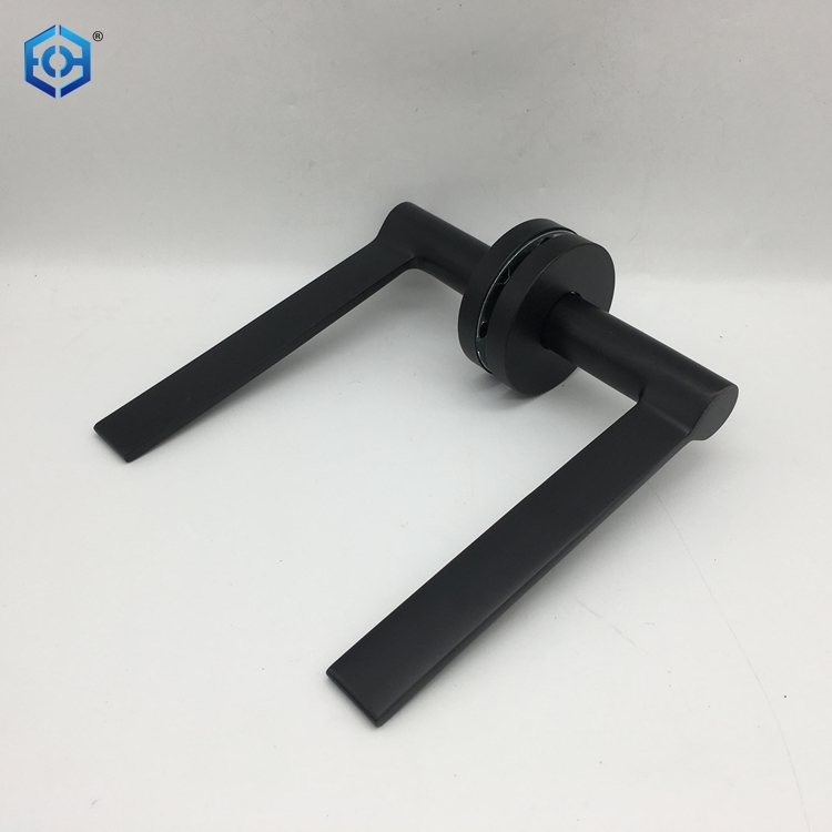 SSS Or Black Stainless Steel Straight Latch Door Handle (L)137mm