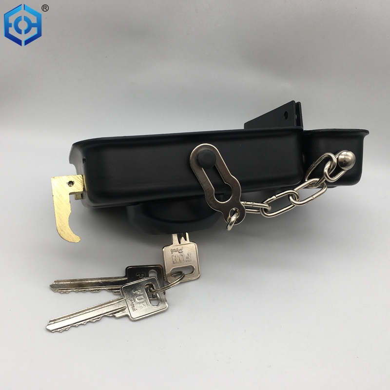 China Manufacturer Safety Keyed Security Gate Lock Brass Cylinder Door Rim Lock