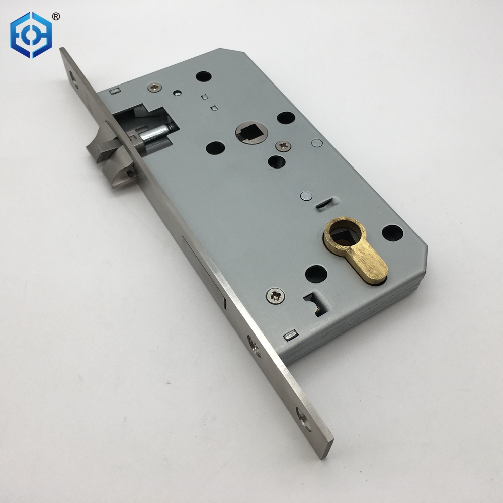 ECH Brass Door Lock Adaptor Converts From Normal Cylinder Type To Bathroom Thumb Turn Type