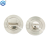 Brushed Electroplated Nickel effect Zinc alloy Round Thumbturn