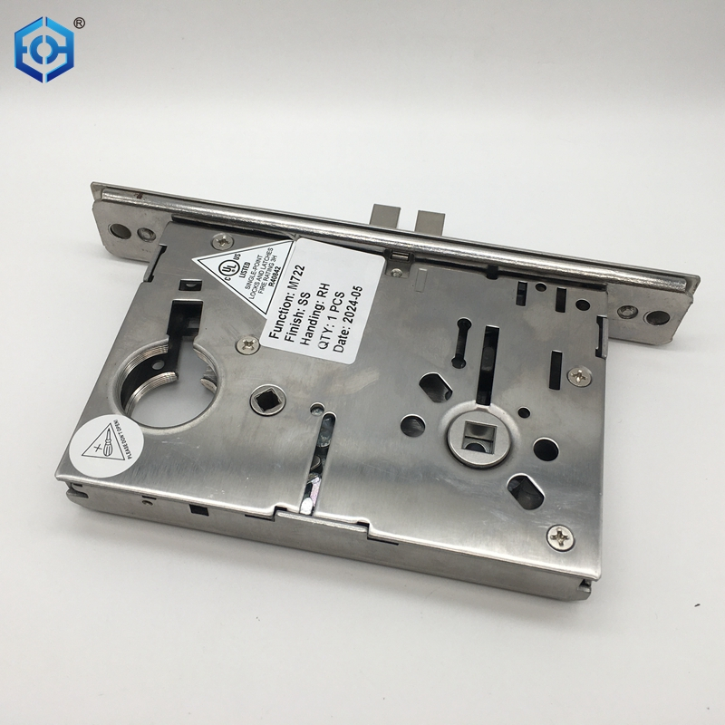 SS304 ANSI Grade 1 American Style Door Lock for Washroom