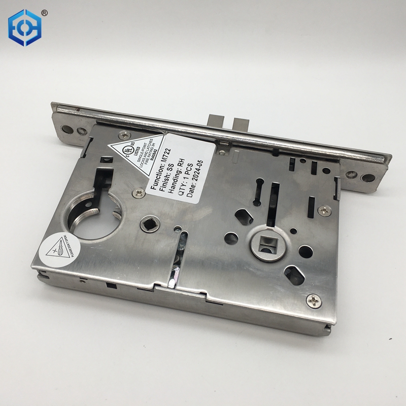 SS304 ANSI Grade 1 American Style Door Lock for Washroom