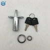 Sliding Door Closet Showcase Furniture Cylinder Head Plunger Lock With Keys Wardrobe Push Lock