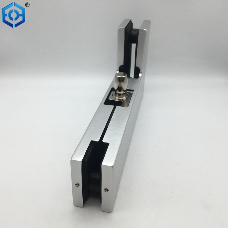 Aluminum Glass Door Patch Fitting L Patch Top Patch Glass Clamp for Glass Door