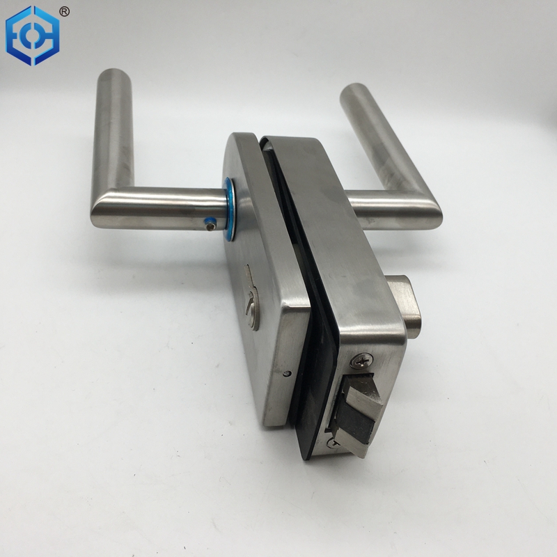 glass door lock