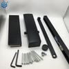 Black Aluminum Alloy Glass Door Closer with Bracket 