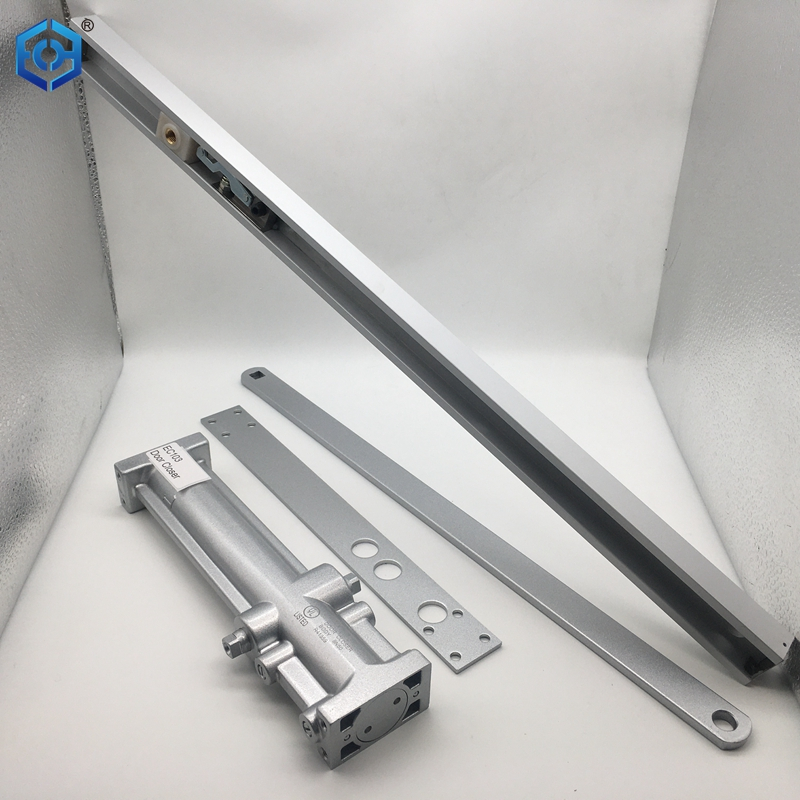 Concealed Overhead Door Closer Fire Rated For Glass Door Size 2-4 Adjustable