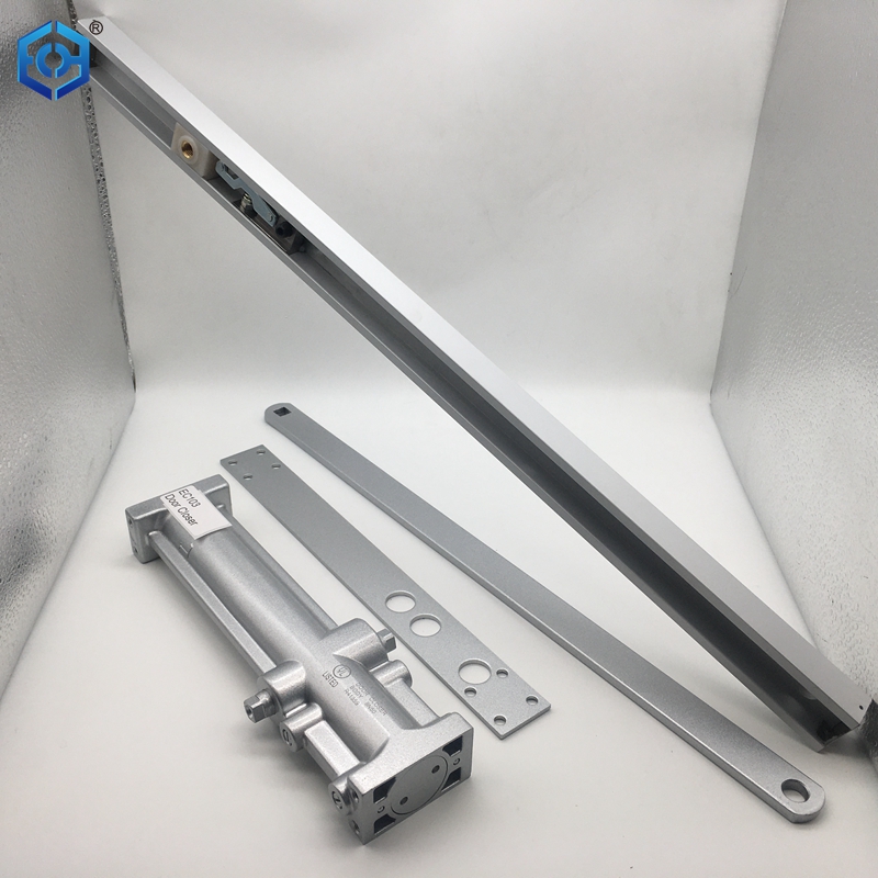 Concealed Overhead Door Closer Fire Rated For Glass Door Size 2-4 Adjustable