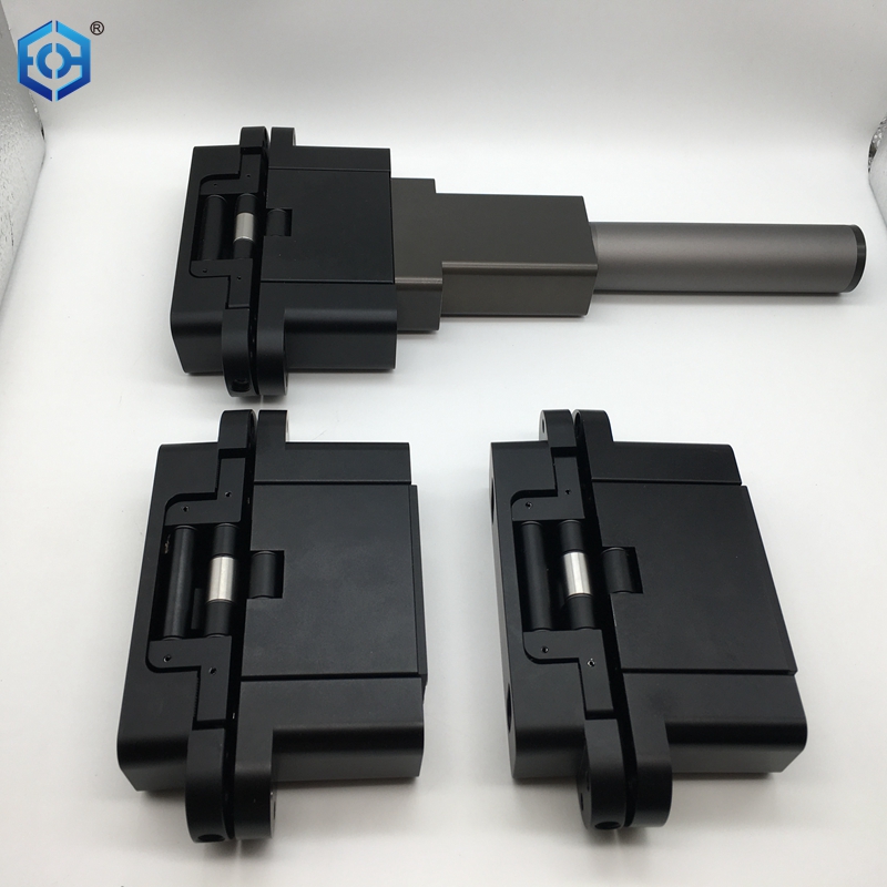 Black 3D Adjustable Self Closing Hydraulic Concealed Hinges With Device And without Device