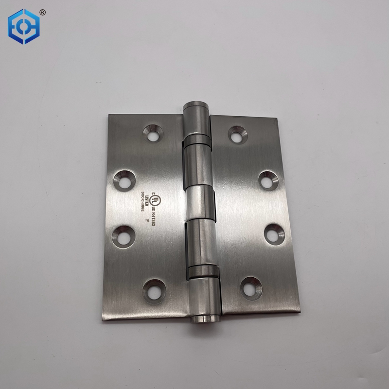 UL Certification SUS304 Fire Rated Bearing Handed Right Or Left Internal Wood Door Hinge