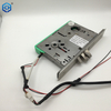 American Style Satin Nickel Stainless Steel Electrified Solenoid Mortise Lock
