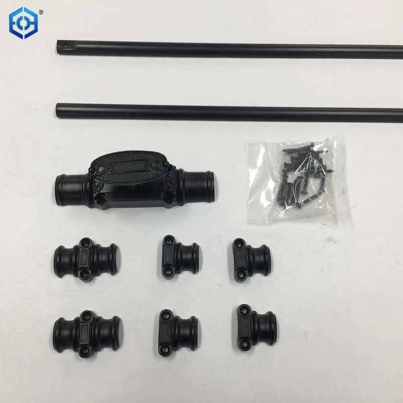 Antique Brass Finish Hardware 2 Feet Beaded Style Brass Cremone Bolt for Cabinets