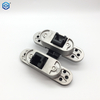 Modern Soft Close 40mm Thickness Silver Stainless Steel 3D Adjustable 180 Degree Hidden Door Hinges 