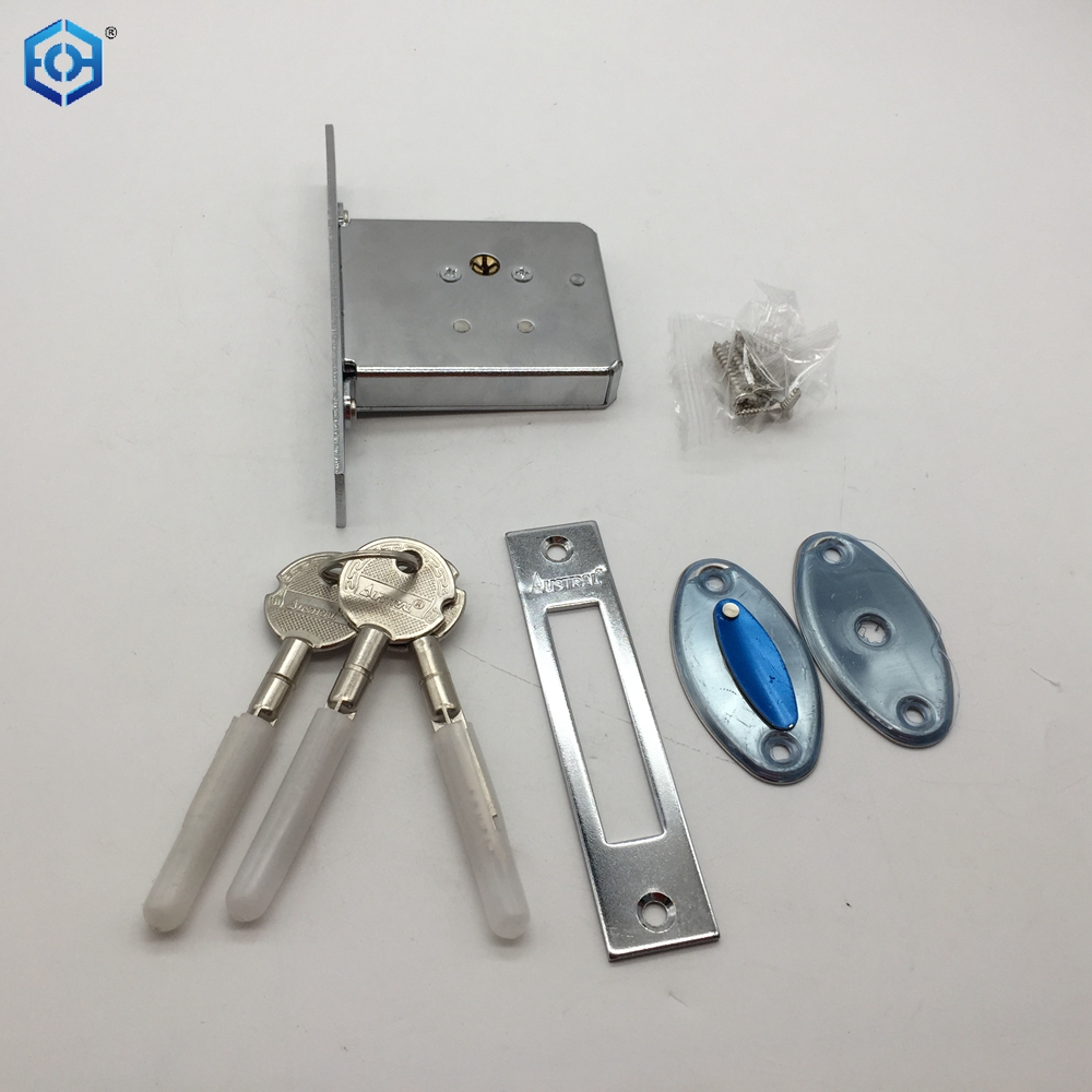 Steel Mortise Lock Cross Lock Pipe Well Lock Universal Type Gas Supply Heating And Electric Or Water Well Door Lock with Lock Cylinder