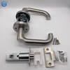 Stainless Steel 304 Grade 1 Passage USA Cylindrical Lever Lockset 