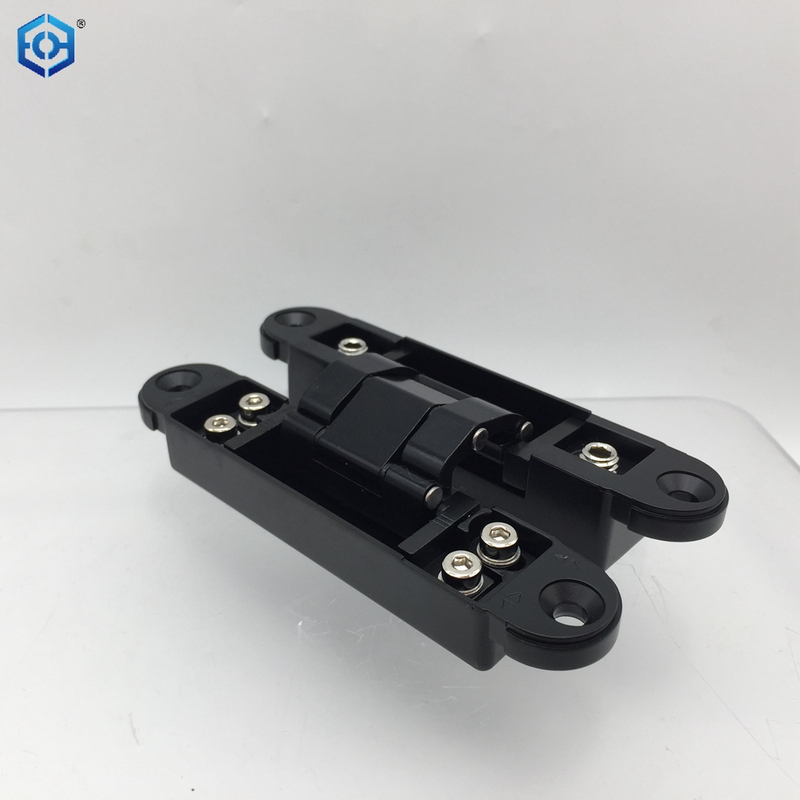 3D German Italy Style Invisible Adjustable Concealed Zinc Alloy Hidden Hinge for Wooden Swing Door 35kg