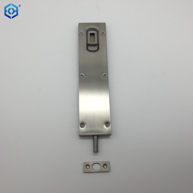 Double Door Flush Bolt Stainless Steel Security Door Lock Easy To Install Bathroom