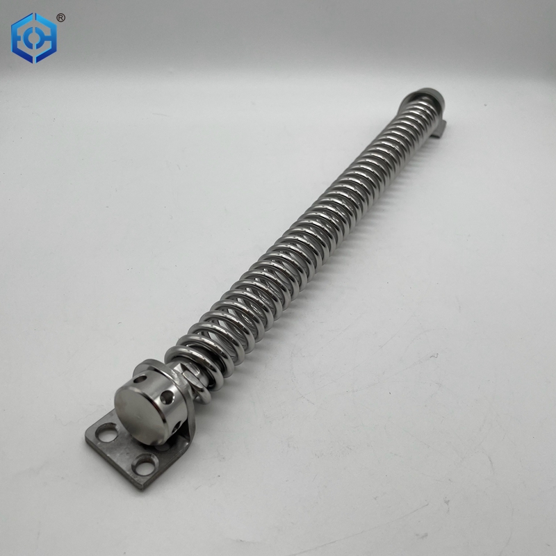 Stainless Steel Door Mounted Door Stopper Automatic Spring Door Closer