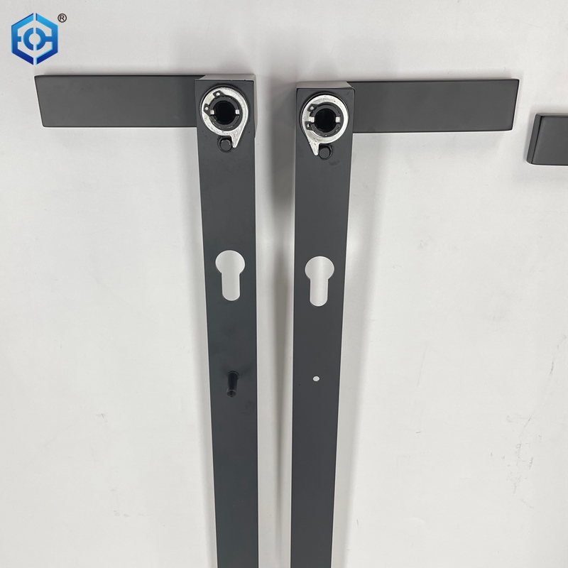 large backplate door handles