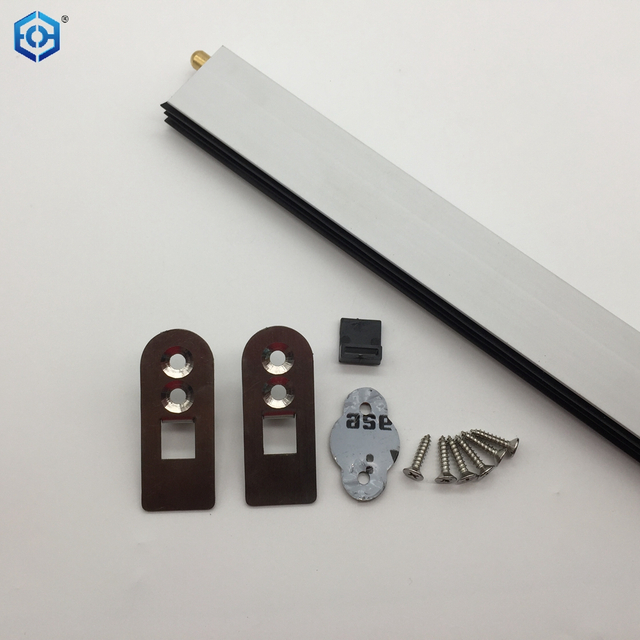 Hotel Exclusive Smokeproof Windproof Under Door Automatic Door Drop Seal Bottom Seal Strip