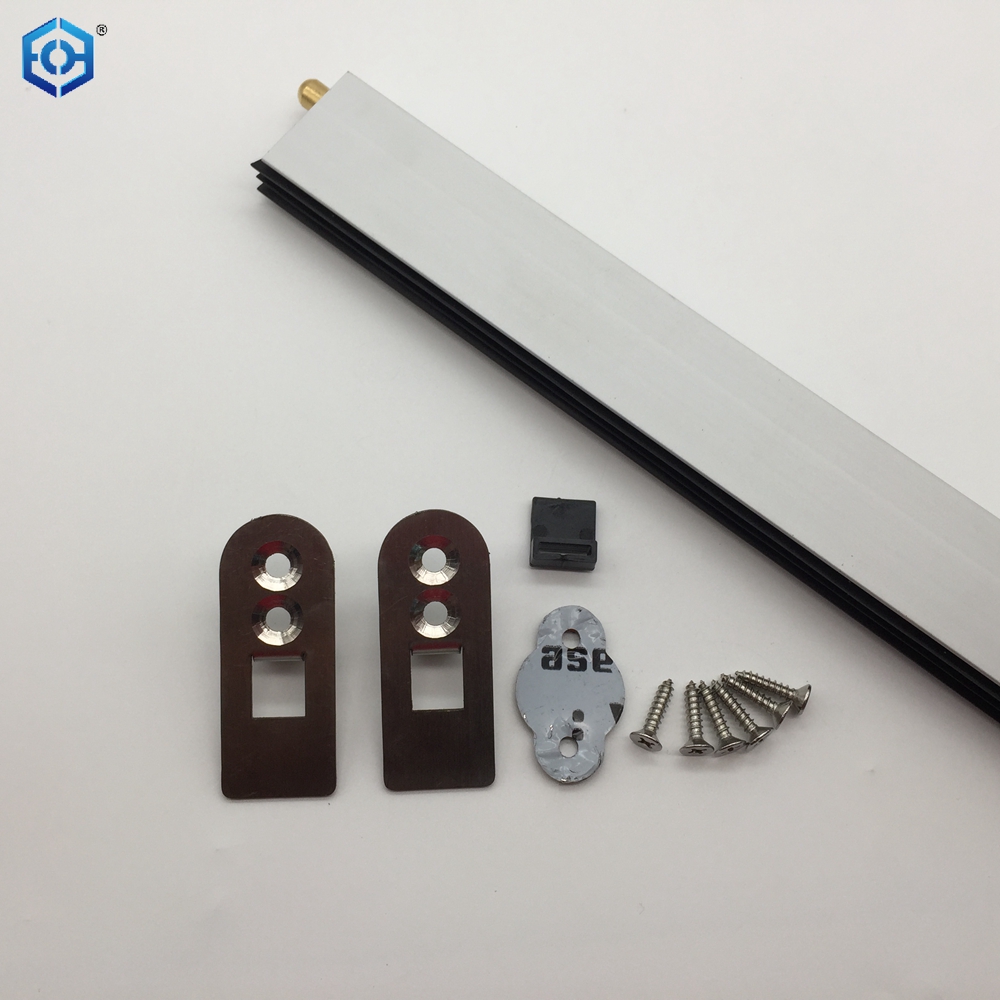 Hotel Exclusive Smokeproof Windproof Under Door Automatic Door Drop Seal Bottom Seal Strip