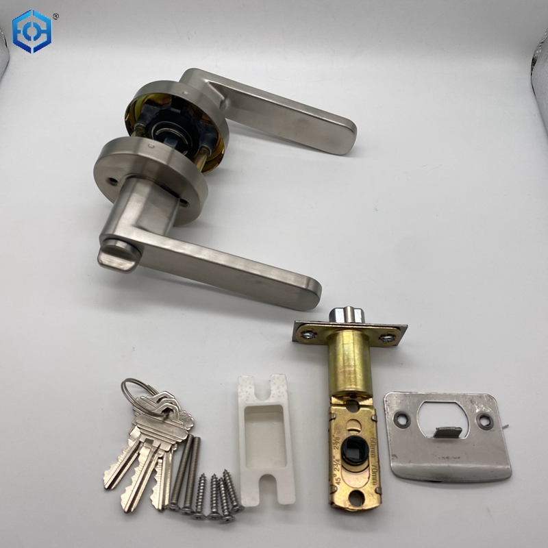Stainless Steel 304 Extremely Heavy Duty Cylindrical Lever Door Lock 