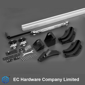Hidden Interior Door Soft Close Flush Sliding Door Roller System