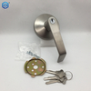 Stainless Steel Commercial Emergency Exit Door Push Bar with Exterior Lever And 3 Keys