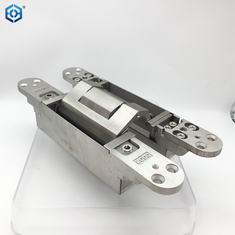 240mm Stainless Steel 304 3D Adjust Concealed Hinge for 200kg Door