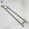 Brushed Stainless Steel 52-7/8" Designer Locking Ladder Pull Handle 