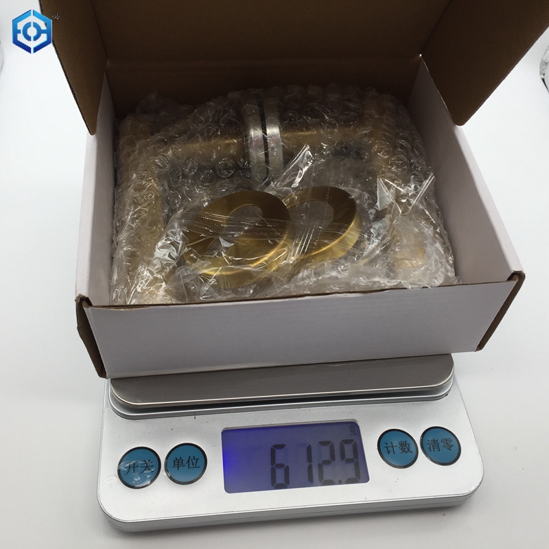 gold lever door handles