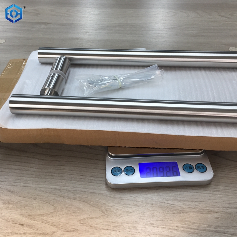 glass shower door handles polished nickel