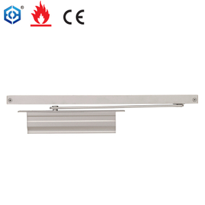 Sliver Lacquered Aluminum Concealed Door Closer