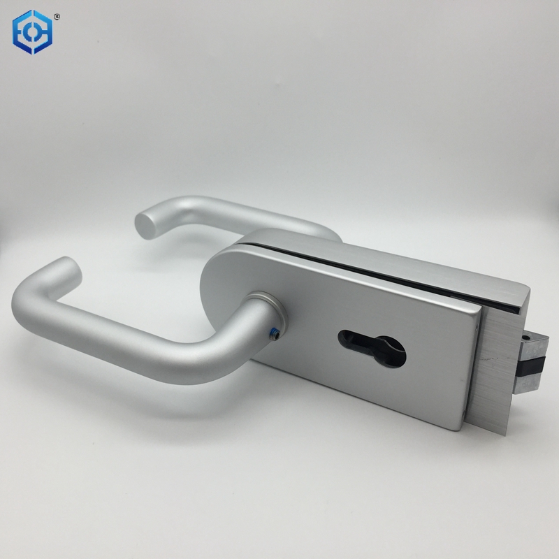 glass door magnetic lock installation