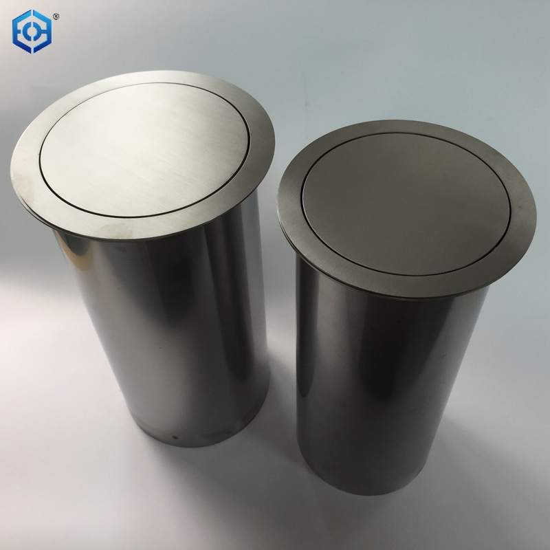 Kitchen Cabinet Built-in Trash Can Countertop Waste Chute Recessed Trash Bin Space Saving Hidden Wastebasket with Balance Flap Cover