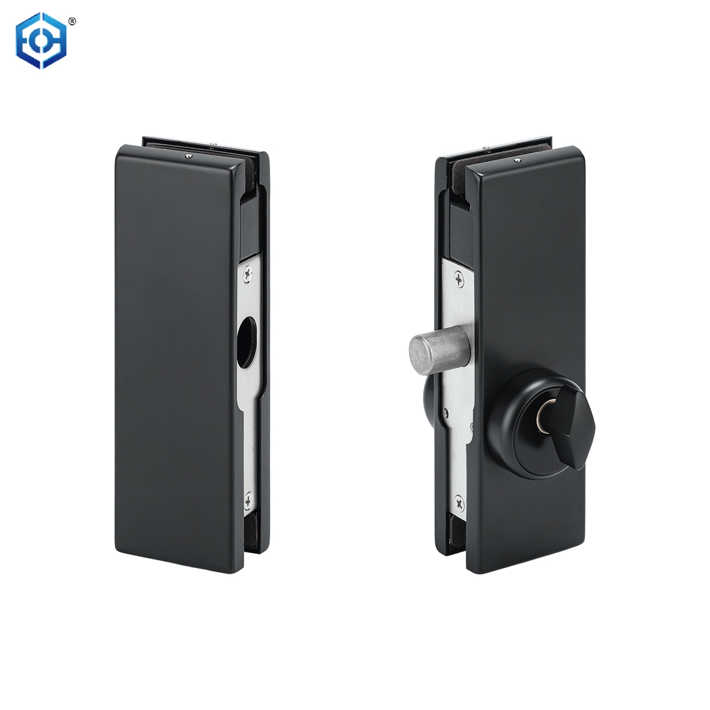 Stainless Steel Bottom Lock Patch Fitting For 3/4" Glass