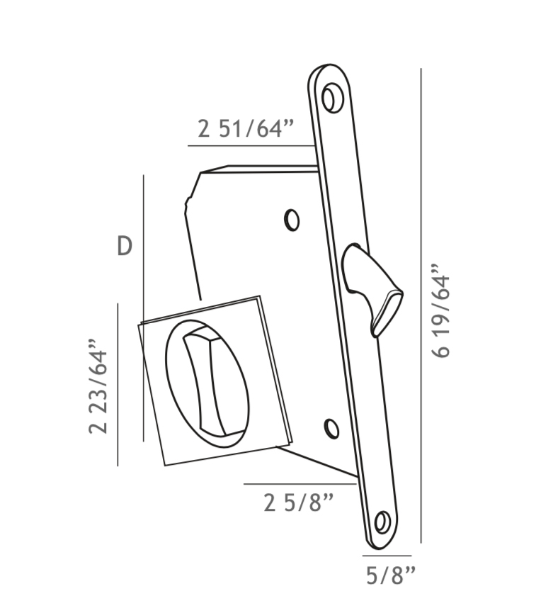 lock sliding door aluminum