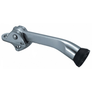 Gray Stainless Steel Foot Operated Outdoor Closet Door Stopper Australia for Patio Door