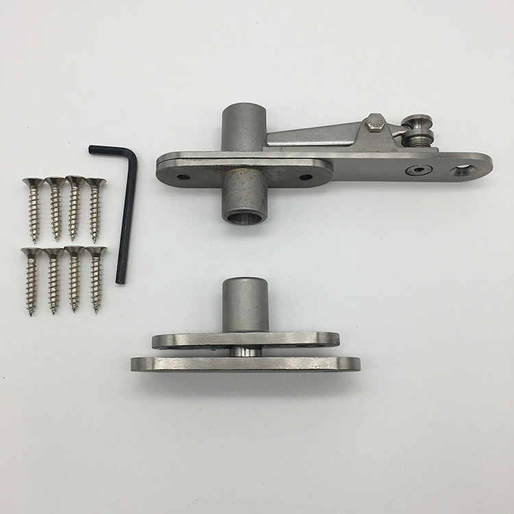 Solid Stainless Steel Invisidoor Hinge Kit Center Pivot Hinge for Heavy