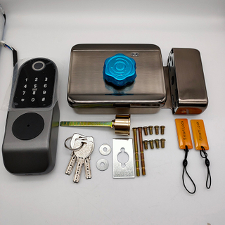 Card Password Lock Home Anti-Theft Door Lock Digital Entry Electronic Lock Remote Control Smart Lock