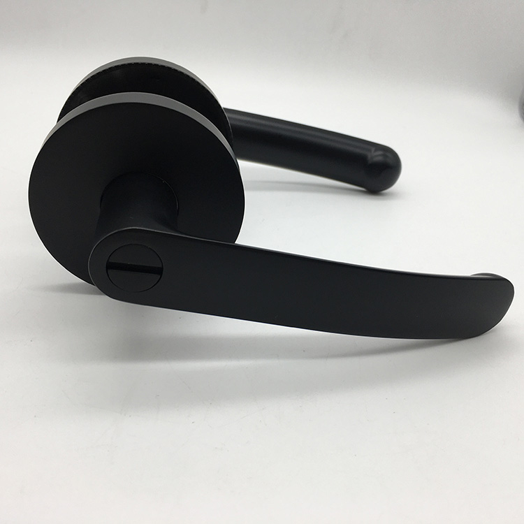 Matte Black Zinc Alloy BK Bathroom Washroom Lever Door Lock Buy 5