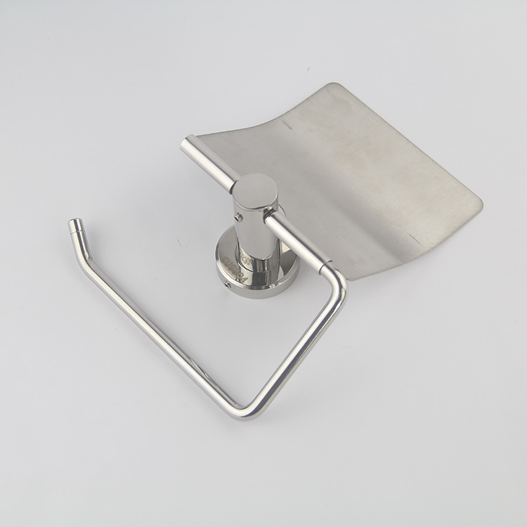 toilet paper holder with shelf