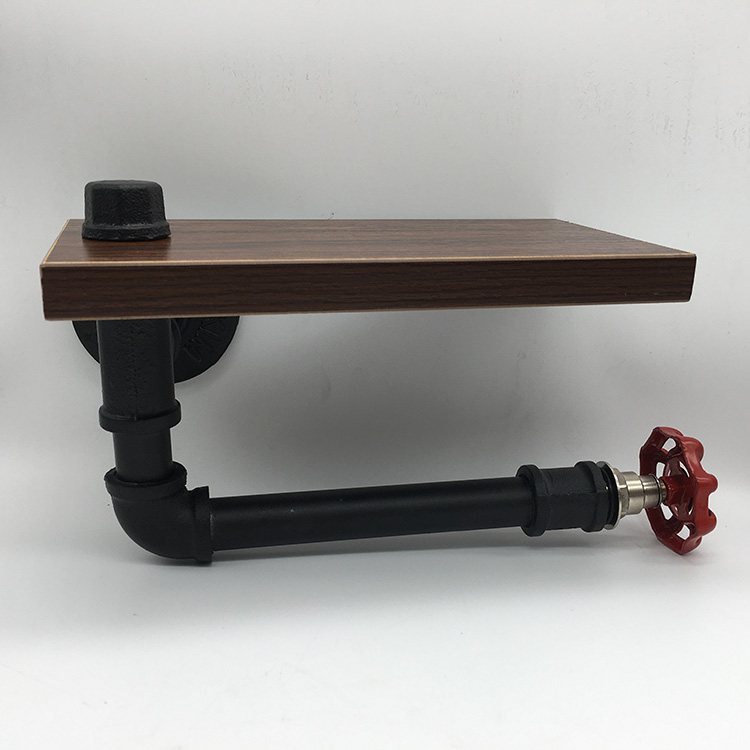 brushed gold toilet paper holder