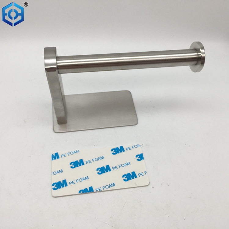 Modern Metal Wire Kitchen Roll Holder – Free Standing Toilet Paper Towel Rack Dispenser