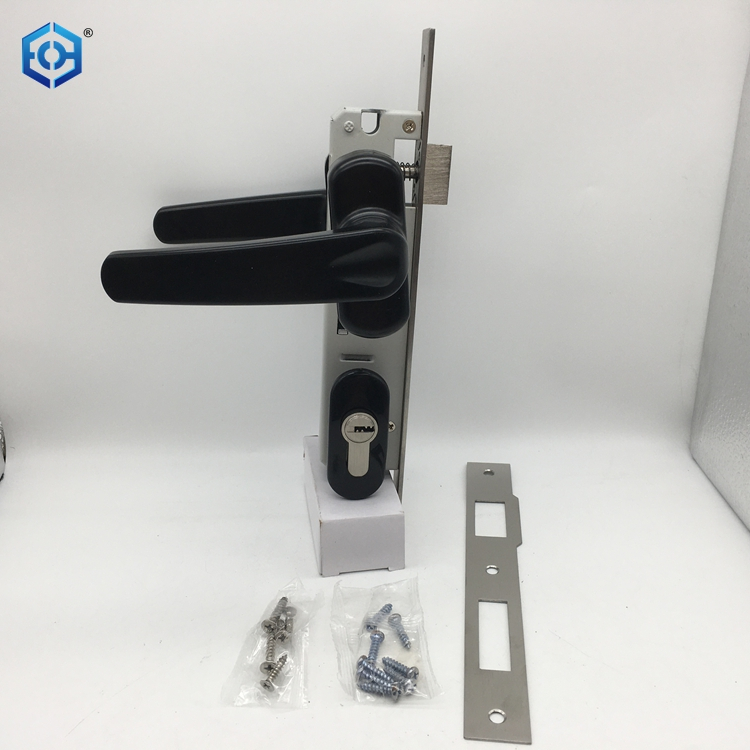 China High Quality Mexico Aluminum Door Lock with Handle Cylinder