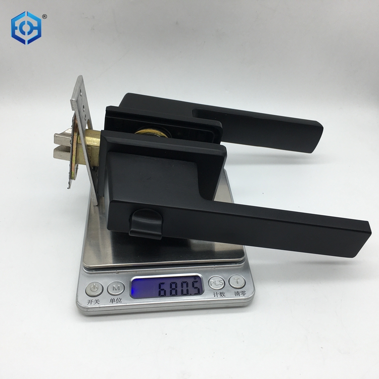 aluminum glass door lock