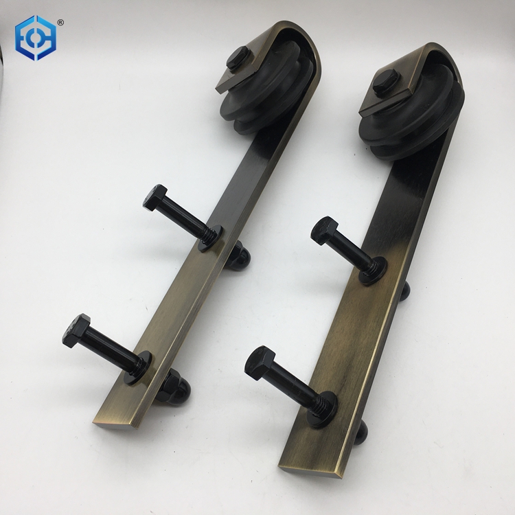 gold barn door hardware