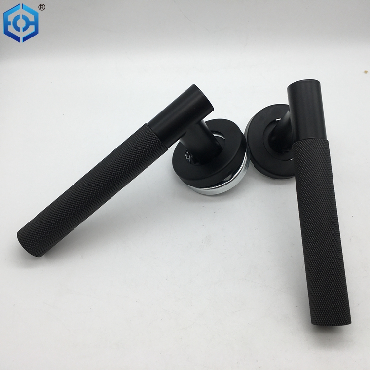 brass knurled handles