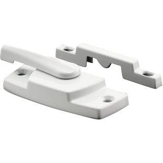 Sash Lock Diecast Construction White Used on Vertical Horizontal Sliding Windows