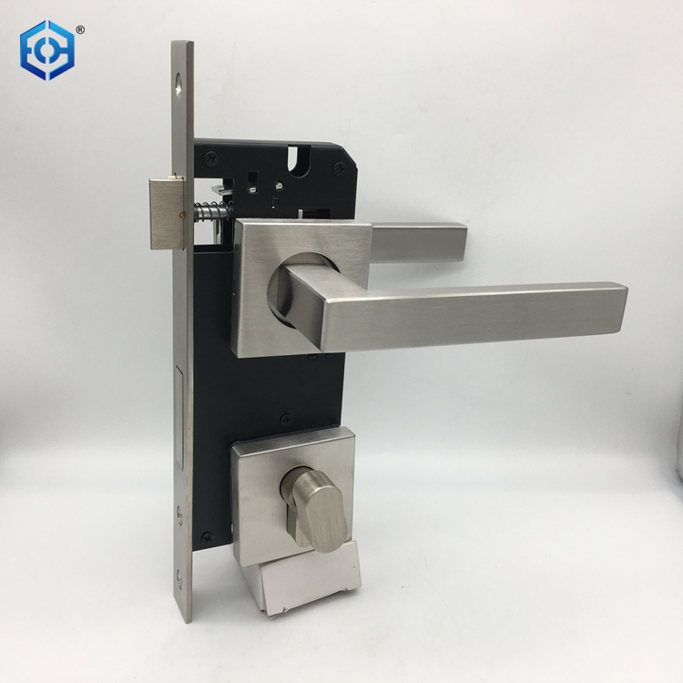 Heavy Duty Door Lock Double Sided Stainless Steel Handle Lock Mortise Door Handle Lock Set